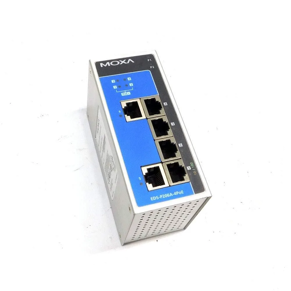 Moxa Moxa EDS-P206A-4PoE Unmanaged PoE Ethernet Switch — product photo