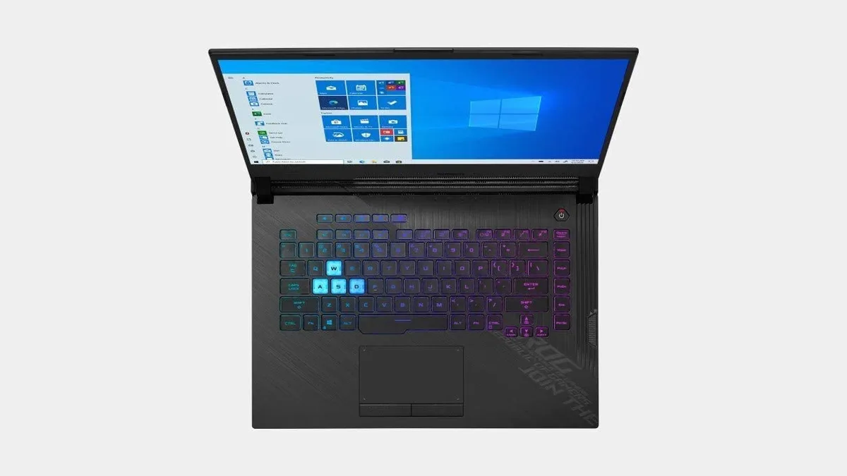 ASUS ASUS ROG Strix 15.6" FHD 240Hz i7-10870H RTX 2060 16GB 512GB laptop — product photo