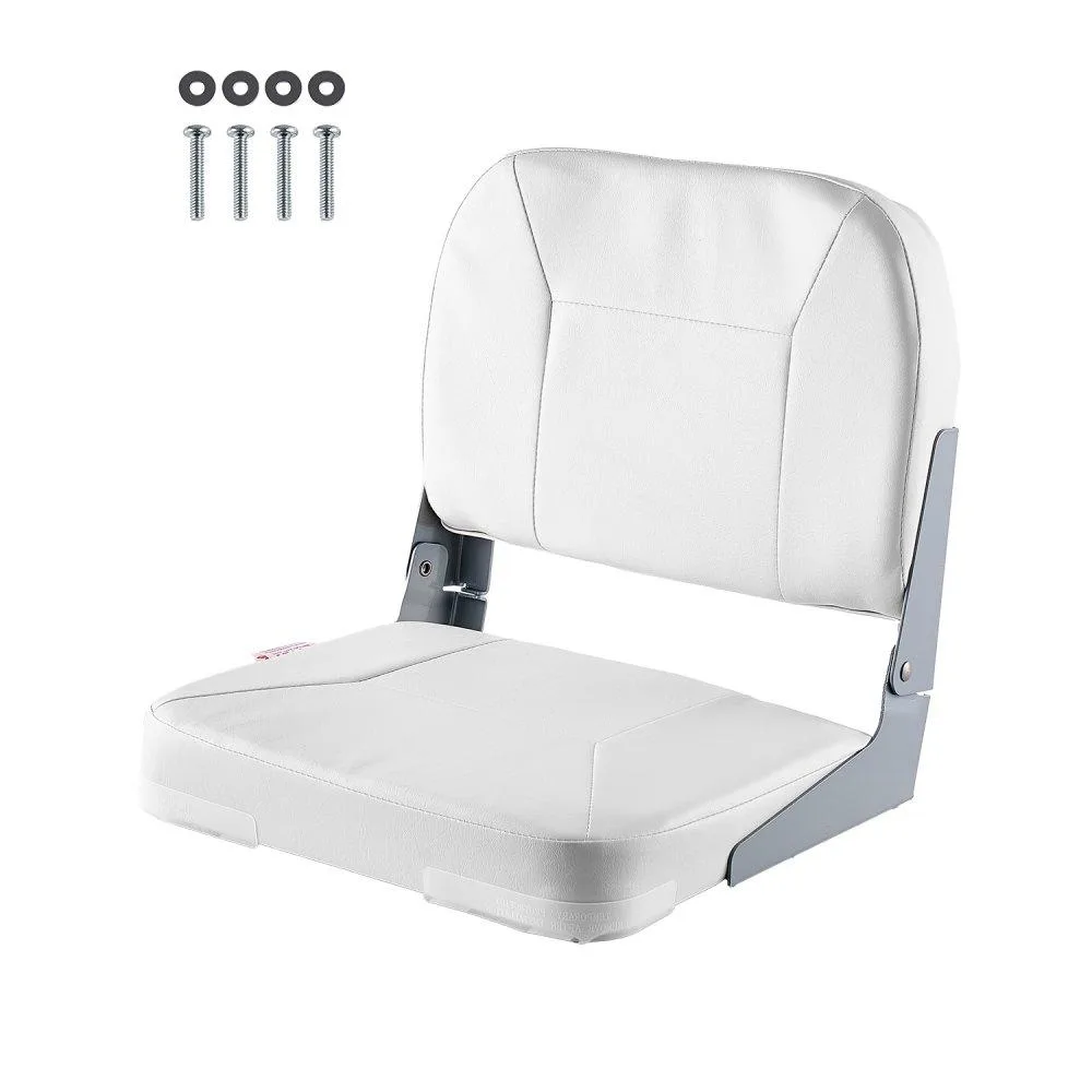 VEVOR VEVOR Boat Seat Low Backrest White AD75160 — product photo