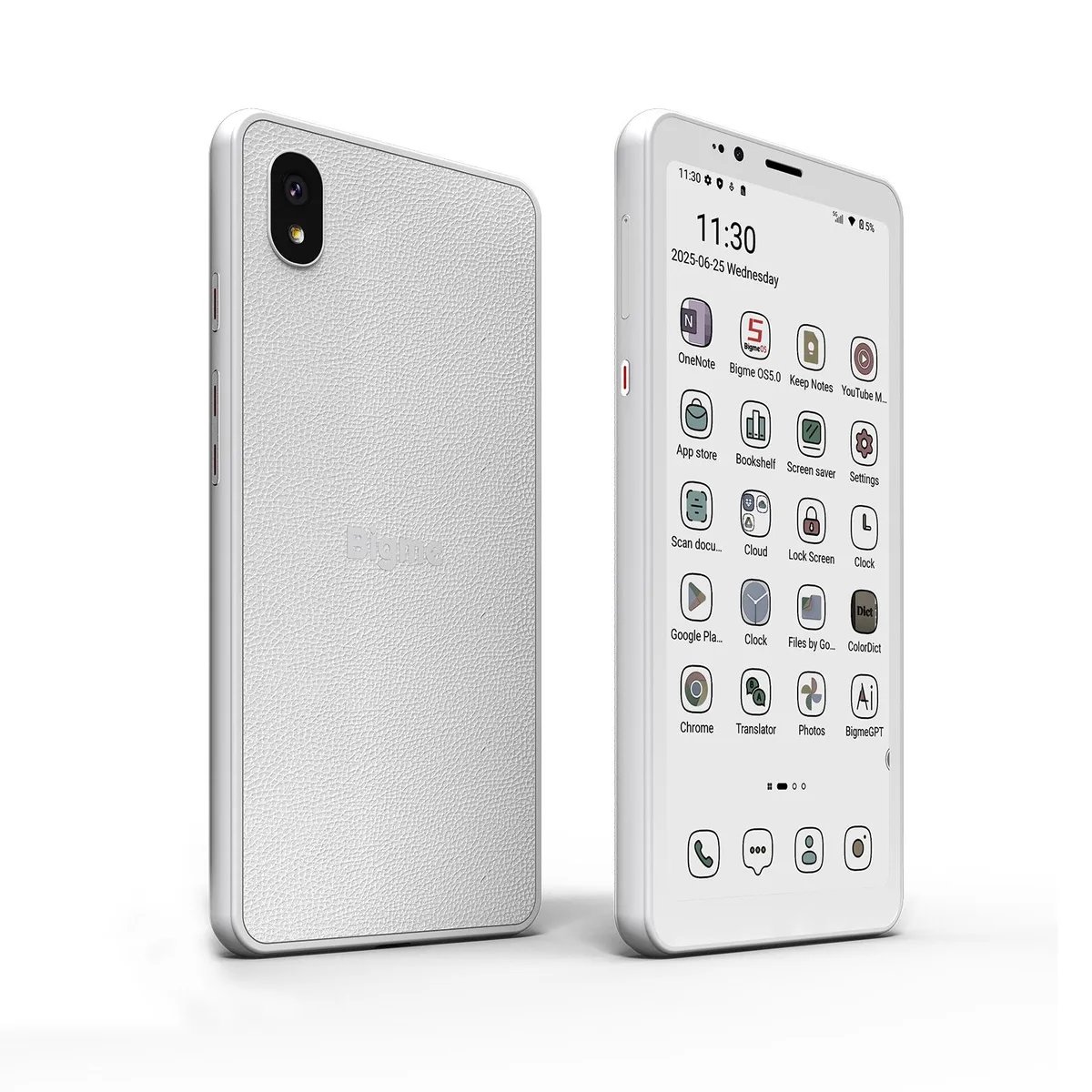 Bigme Bigme Cell Phones - Unlocked 5.84" 6GB 128GB Android 14 White — product photo