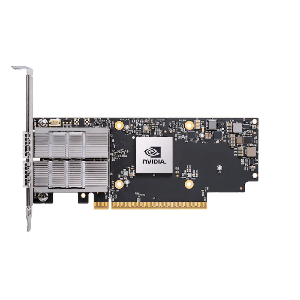 NVIDIA NVIDIA MCX715105AS-WEAT ConnectX-7 400Gb/s QSFP112 network card — product photo