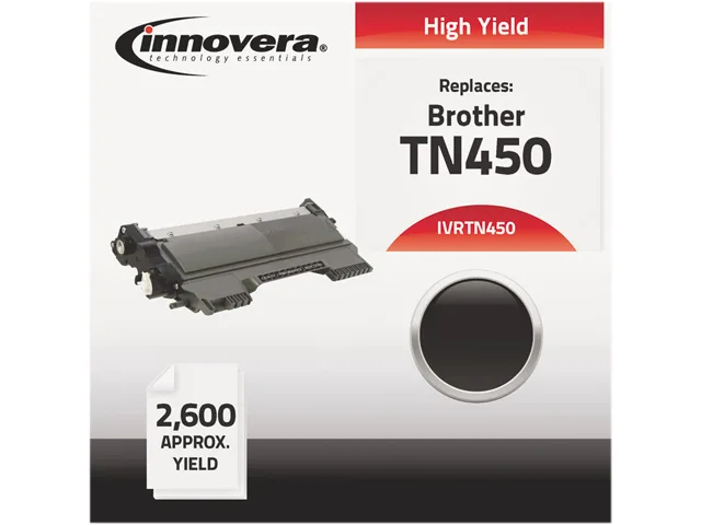 Innovera Innovera IVRTN450 Black Toner Cartridge 2600 Pages — product photo