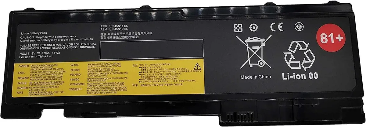 NShi NShi 6-cell 11.1V 44Wh laptop battery for ThinkPad T420i T420s T430s — product photo