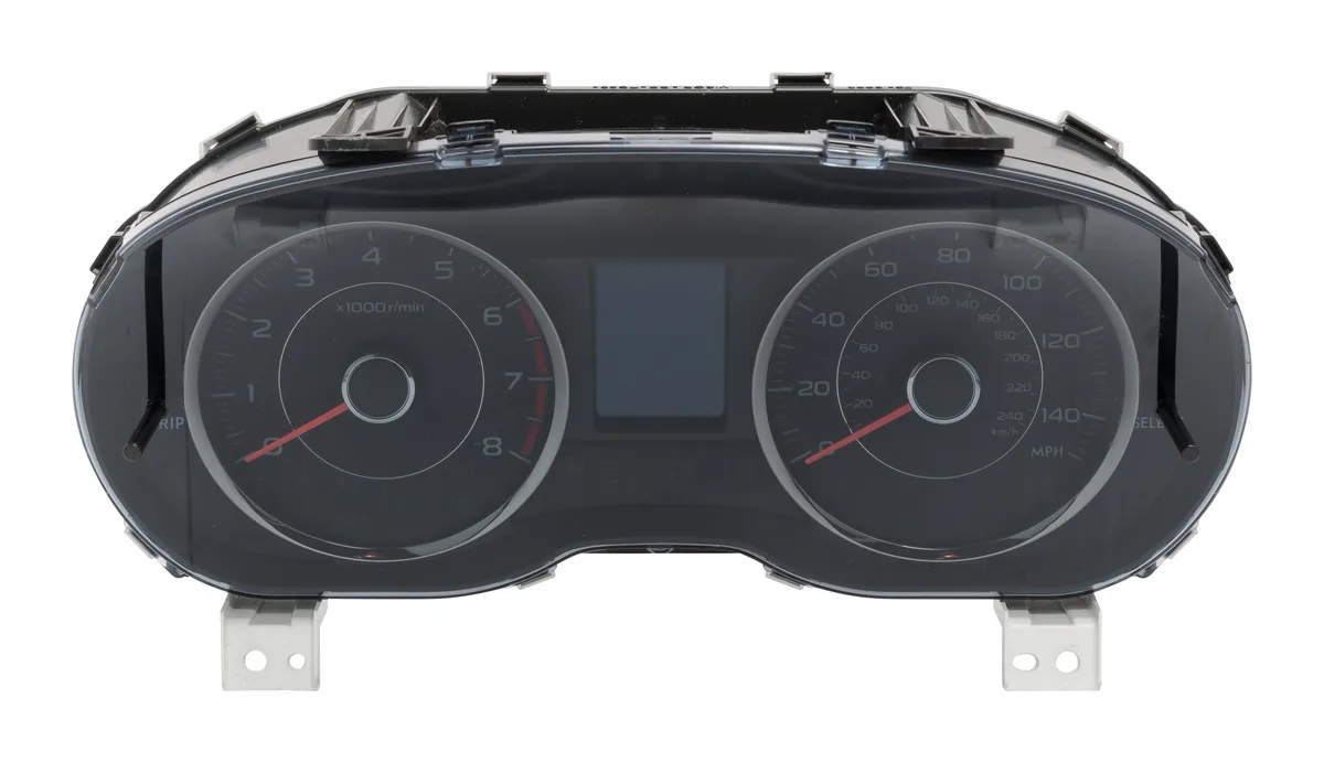 1 Factory Radio 1 Factory Radio 85000SG120 Speedometer Gauge Cluster 2014 Subaru Forester — product photo