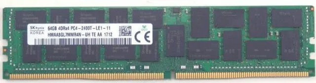 SK hynix SK hynix HMAA8GL7MMR4N-UH 64GB 4DRX4 DDR4-2400 LRDIMM ECC REG server RAM — product photo