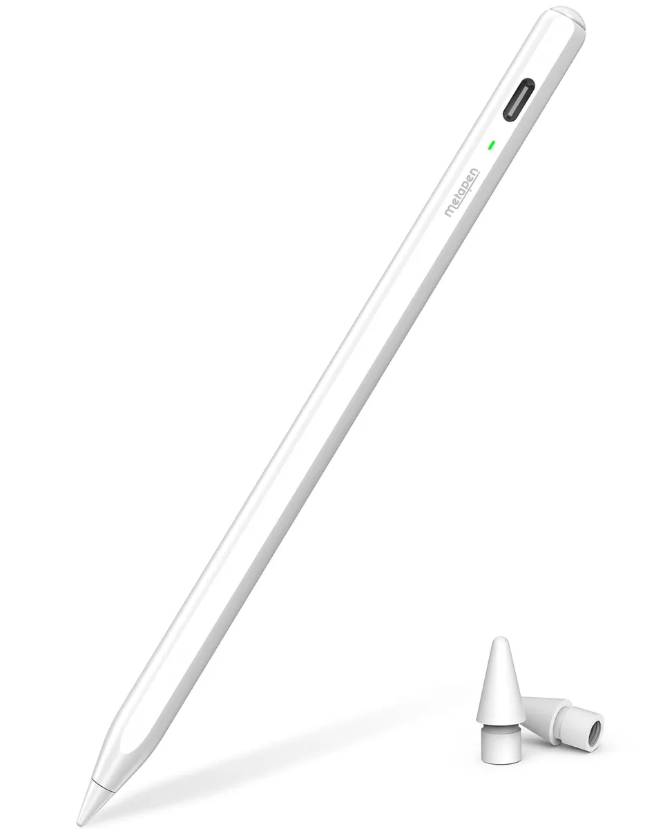  Metapen ME-APP172 stylus 16.6 in white 10g 0.1mm 20h 45min charge — product photo