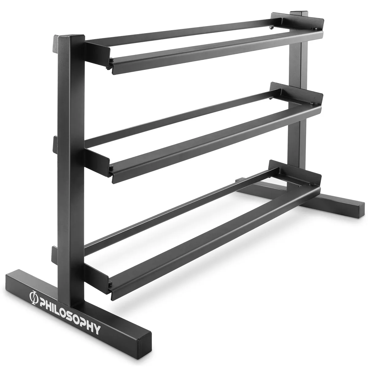 Philosophy Gym Philosophy Gym 3-Tier Dumbbell Rack Heavy-Duty 48x20x30 1100 lbs — product photo