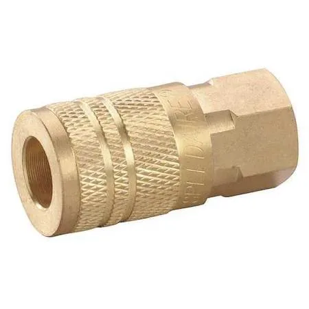 SPEEDAIRE SPEEDAIRE 30E709 Quick Connect Hose Coupling 1/4 in Body 1/4 in Hose — product photo