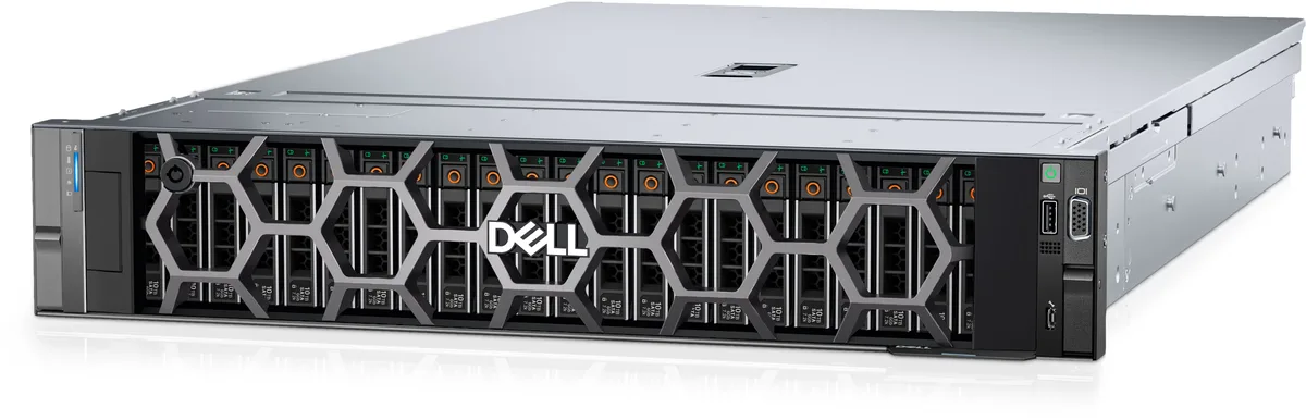 DELL DELL PowerEdge R760 2U rack server 32 DDR5 slots 8TB max — product photo