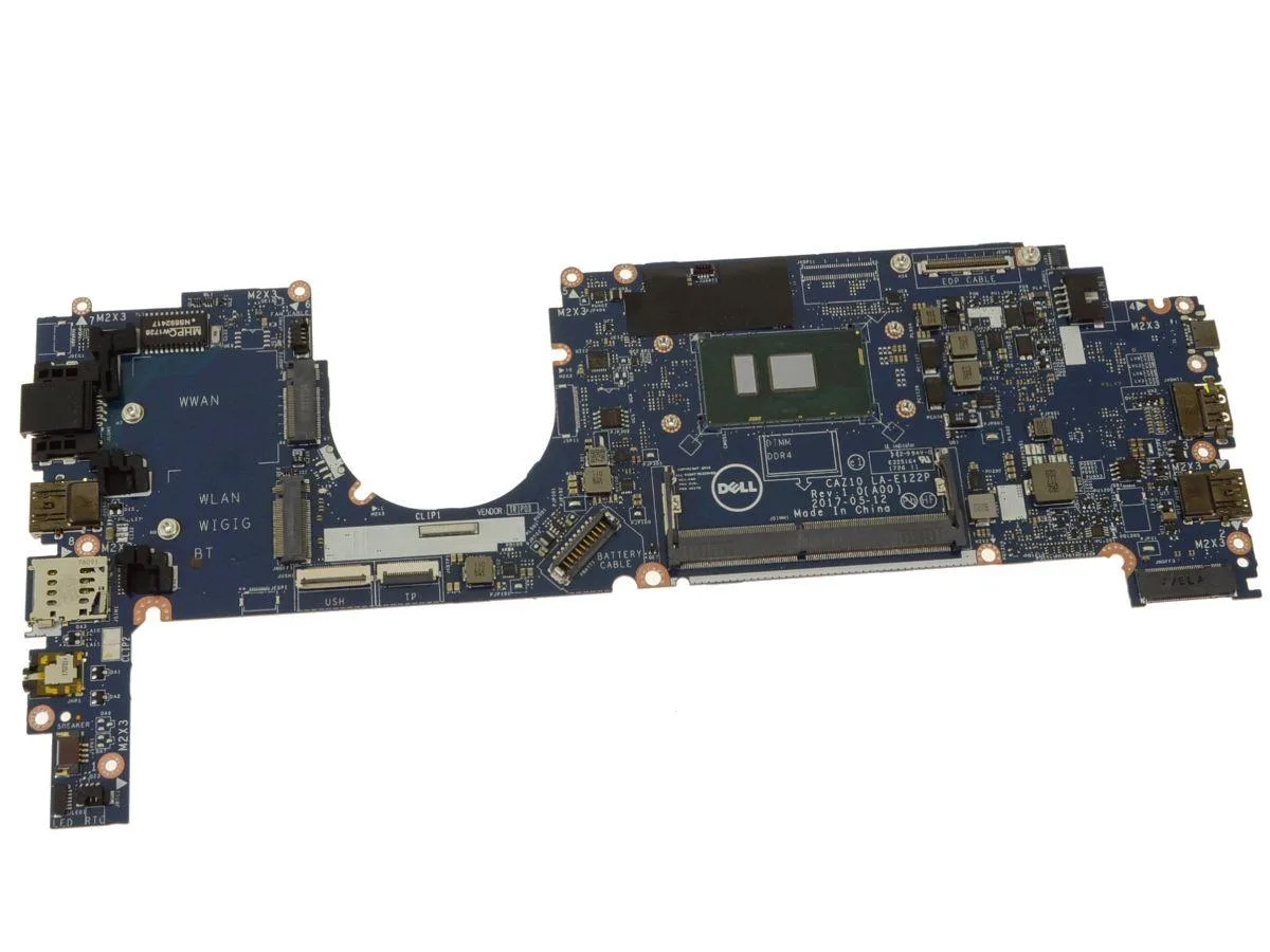 DELL DELL Latitude 7280 7380 Motherboard i5-7300U 2.6GHz GDK56 — product photo