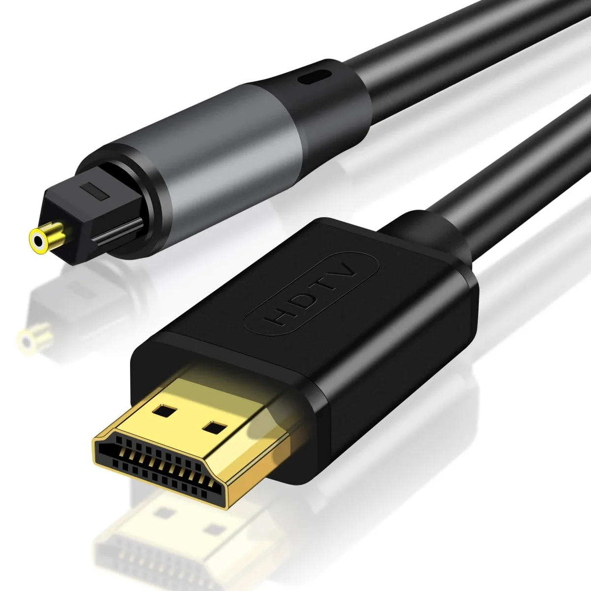 WLTASUY WLT-HDMI-Optical-1205 HDMI ARC to Optical Audio Converter 192KHz 24bit 2.0 6FT — product photo