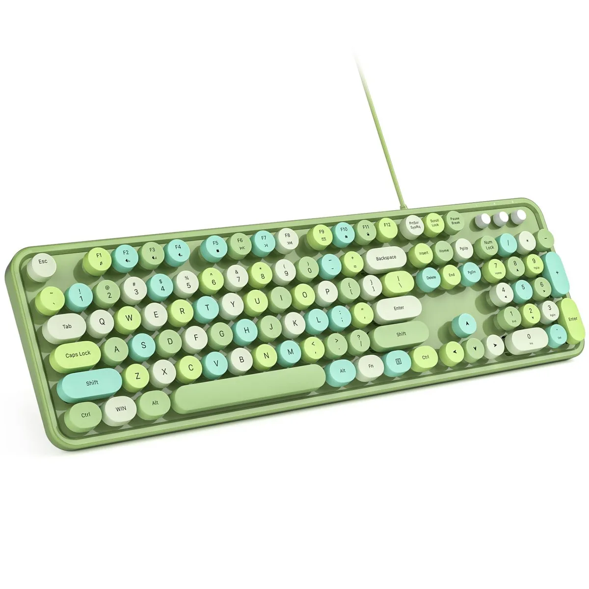 Avantalk Avantalk Green Retro Typewriter Keyboard 2 in 1 Accessory — product photo