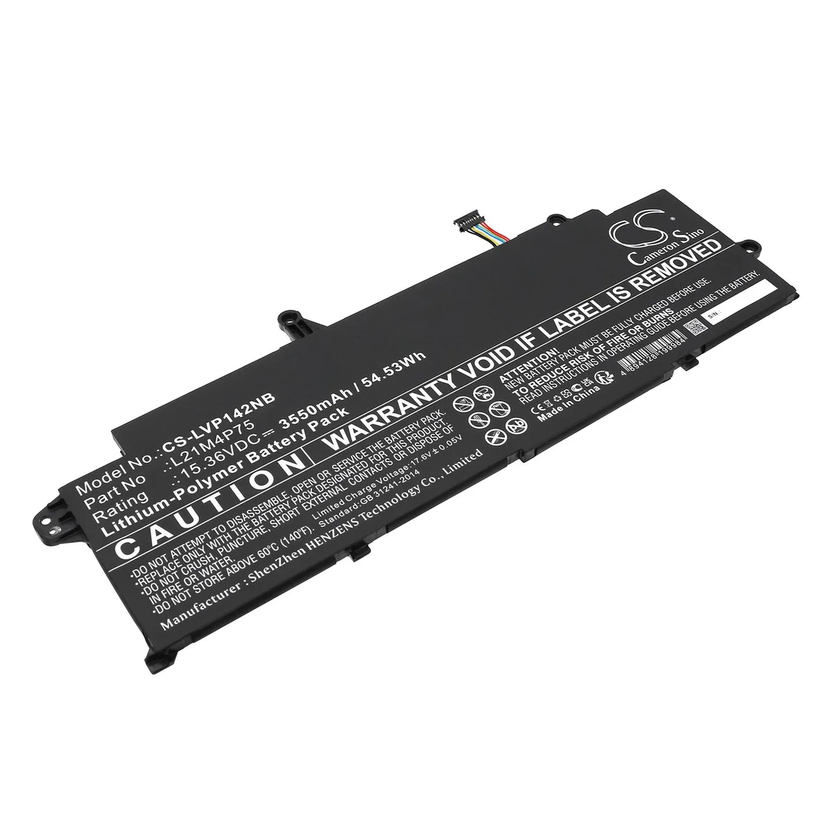 Cameron &amp; Co Cameron &amp; Co DS-CS-LVP142NB laptop battery 3.55 Ah — product photo
