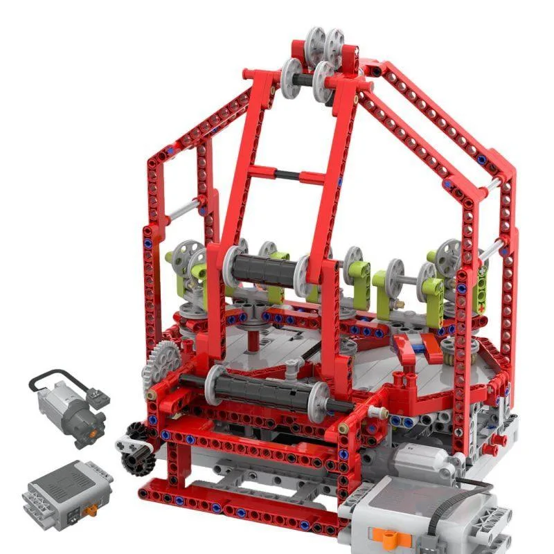 ZITIANYOUBUILD ZITIANYOUBUILD MOC-124035 Mechanical Roll Weaving Machine 751 Parts — product photo