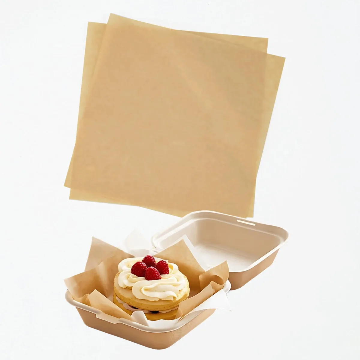 Roppolo DeliPaper18CmBrown paper craft 100 sheets 18 cm brown .109 kg — product photo