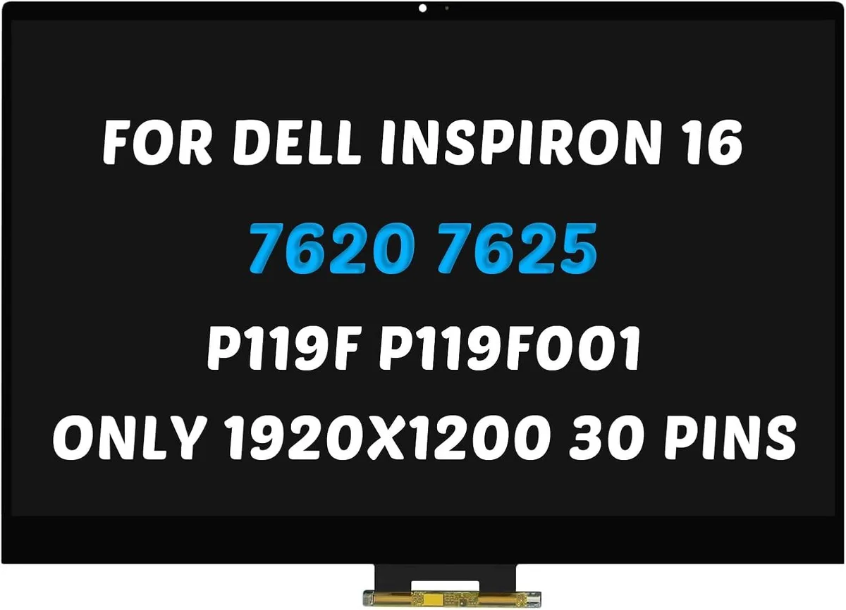 NUOLAISUN NUOLAISUN 16.0" 1920x1200 60Hz 30-pin non-touch laptop screen — product photo