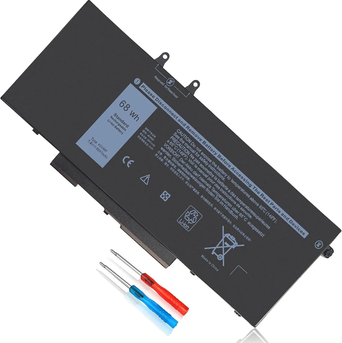 LXHY LXHY 4GVMP 68Wh 7.6V laptop battery — product photo