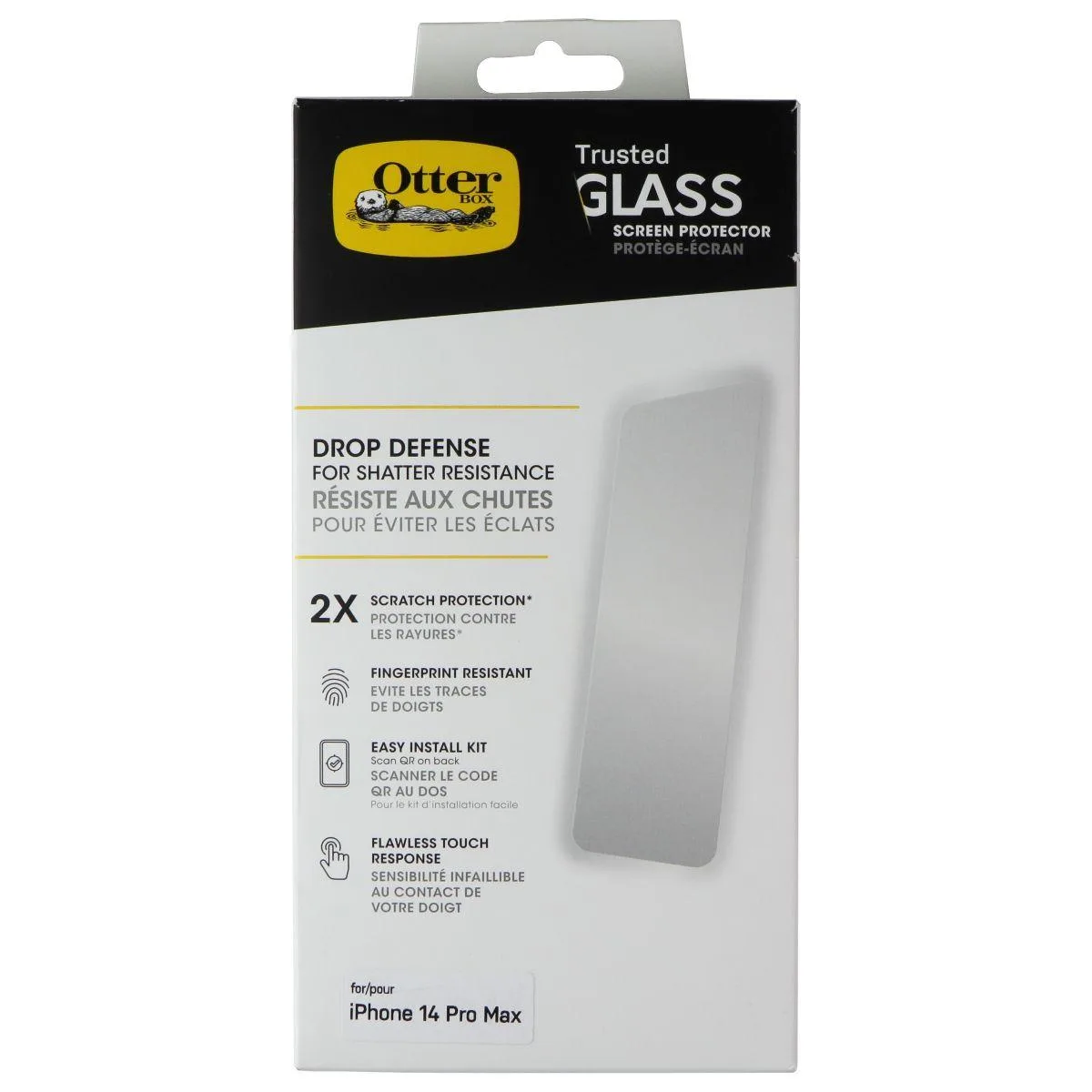 OtterBox OtterBox Trusted Glass Screen Protector for iPhone 14 Pro Max — product photo