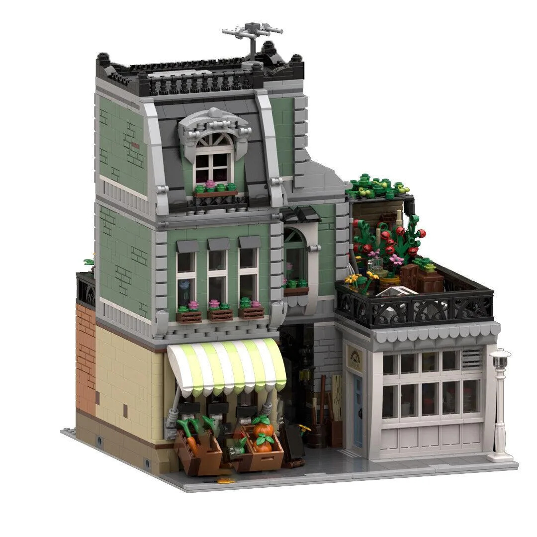 ZITIANYOUBUILD ZITIANYOUBUILD MOC-59472 Carpenter's Shop Workshop Apartment 3627 Parts — product photo