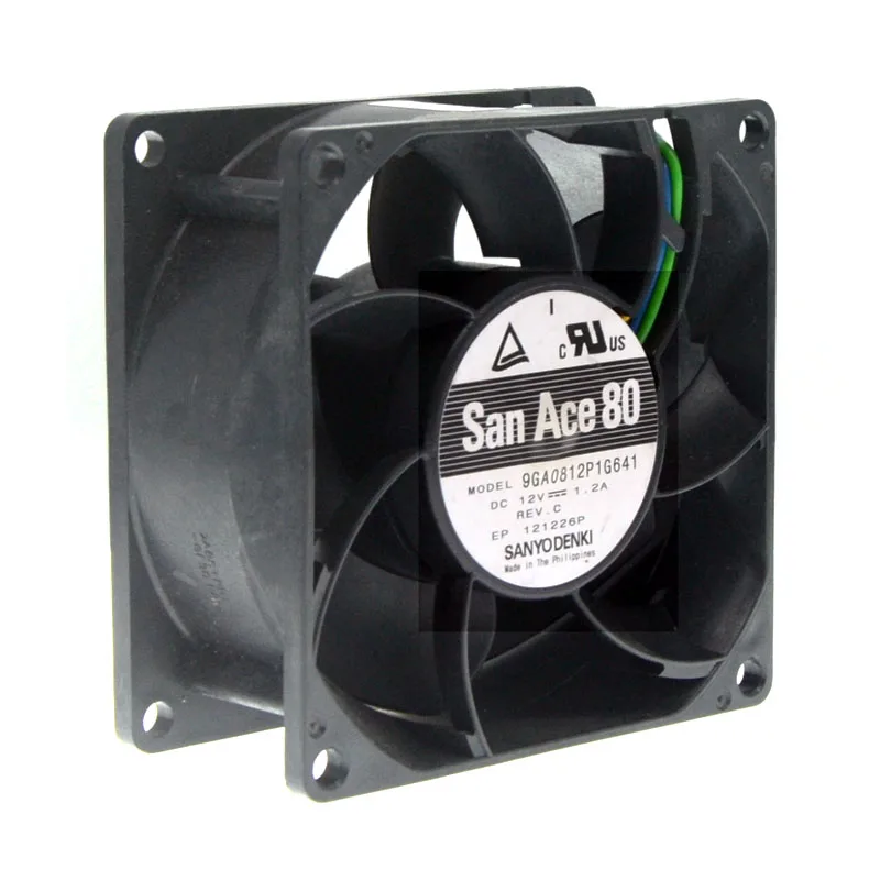 SXDOOL SXDOOL 9GA0812P1G641 80mm 12V 9950RPM case fan — product photo