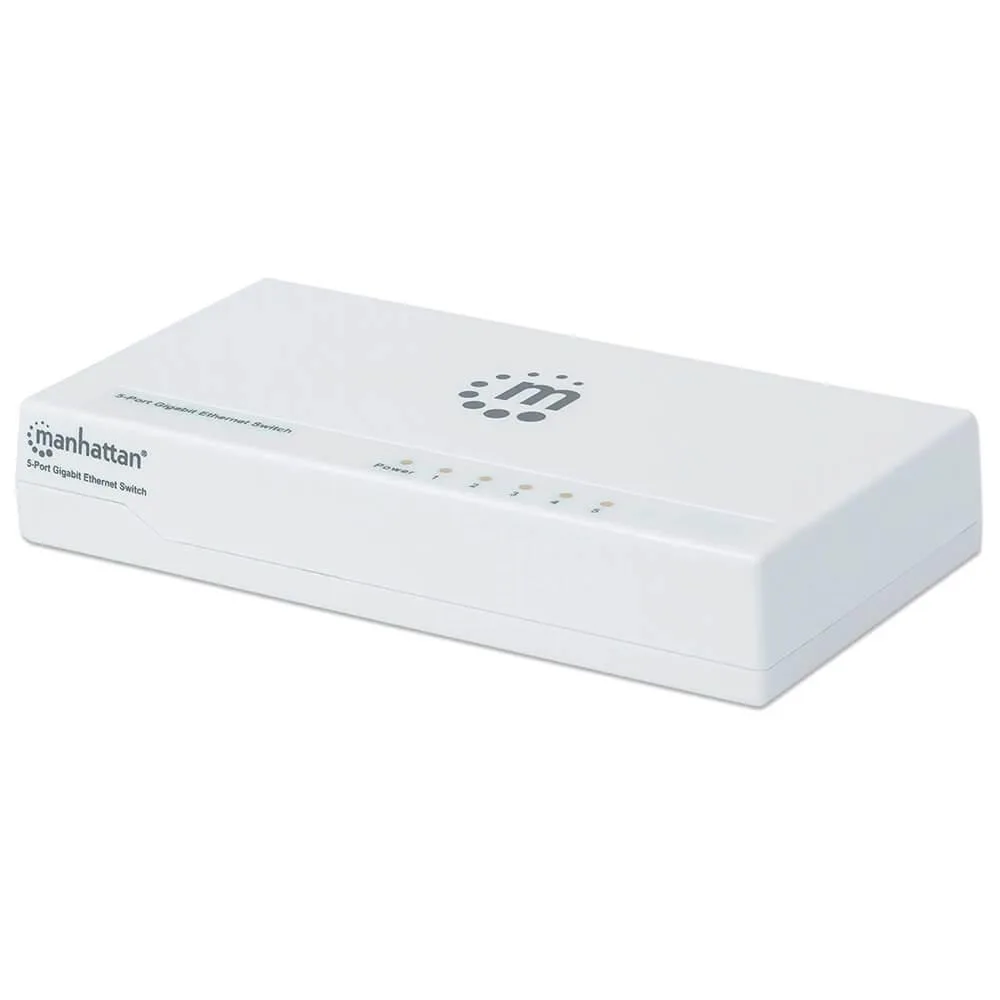 MANHATTAN MANHATTAN 560696 5 Port Gigabit Ethernet Switch — product photo