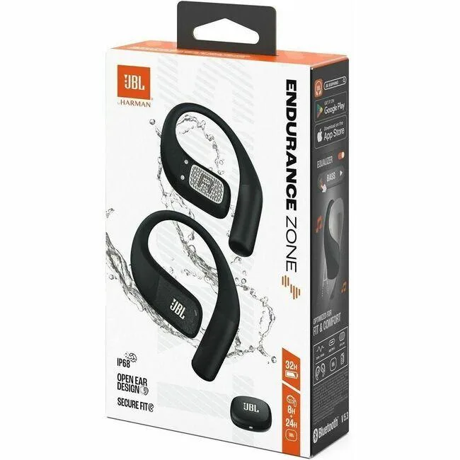 JBL JBL Endurance Zone True Wireless Open-Ear Sport Headphones - Black — product photo