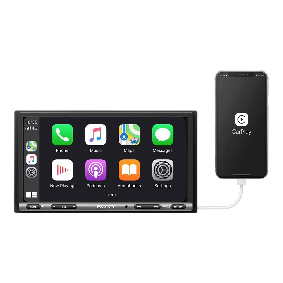 Sony Sony XAV-AX150 Double-DIN Multimedia Receiver 55W x 4 — product photo