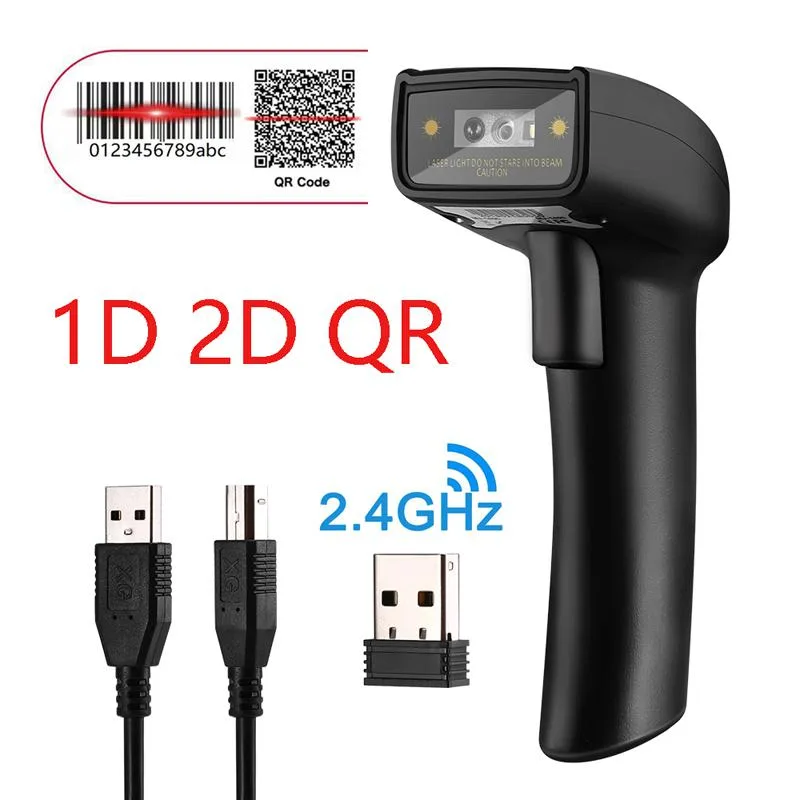 Nexanic Nexanic Wireless 2D Barcode Scanner 2.4GHz 1200mAh — product photo