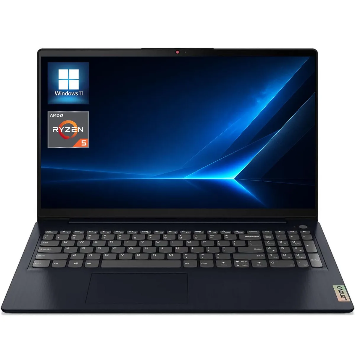Lenovo Lenovo IdeaPad 1 15.6" FHD AMD Ryzen 5 7520U 8GB 512GB Blue laptop — product photo