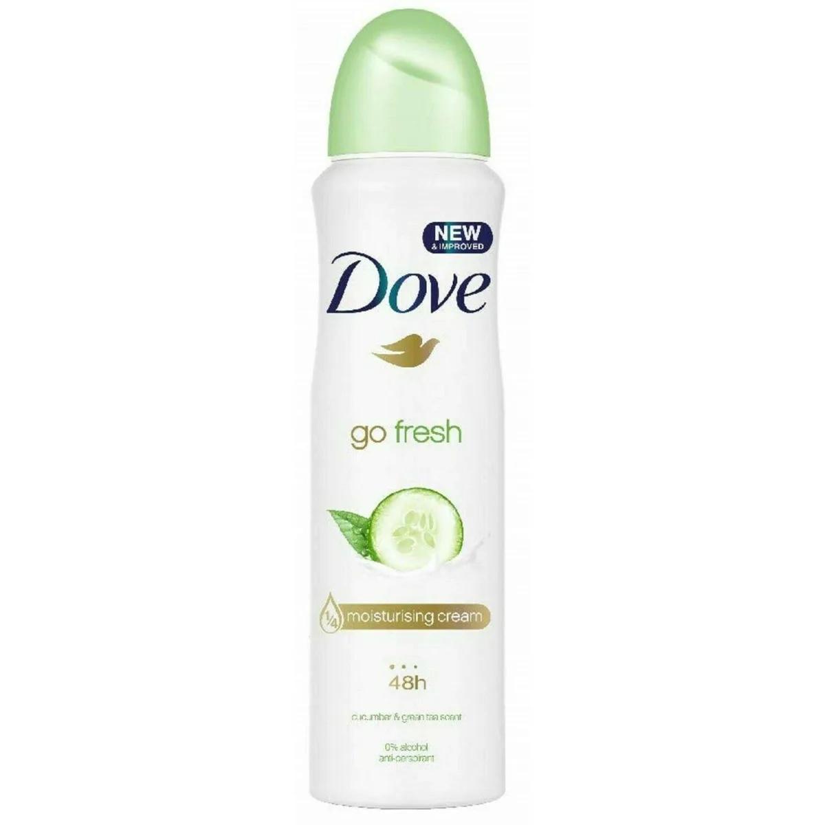 Dove Dove SP-52126050713918 Cucumber Antiperspirant Spray 150 ml skin care — product photo