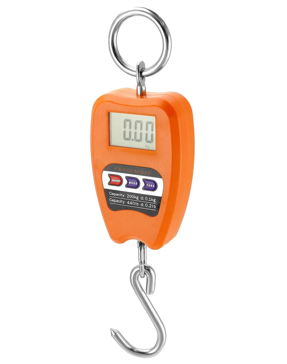 Baldwin Hanging Weight Scale 200kg/440lbs 12 pack Orange QS30814 — product photo