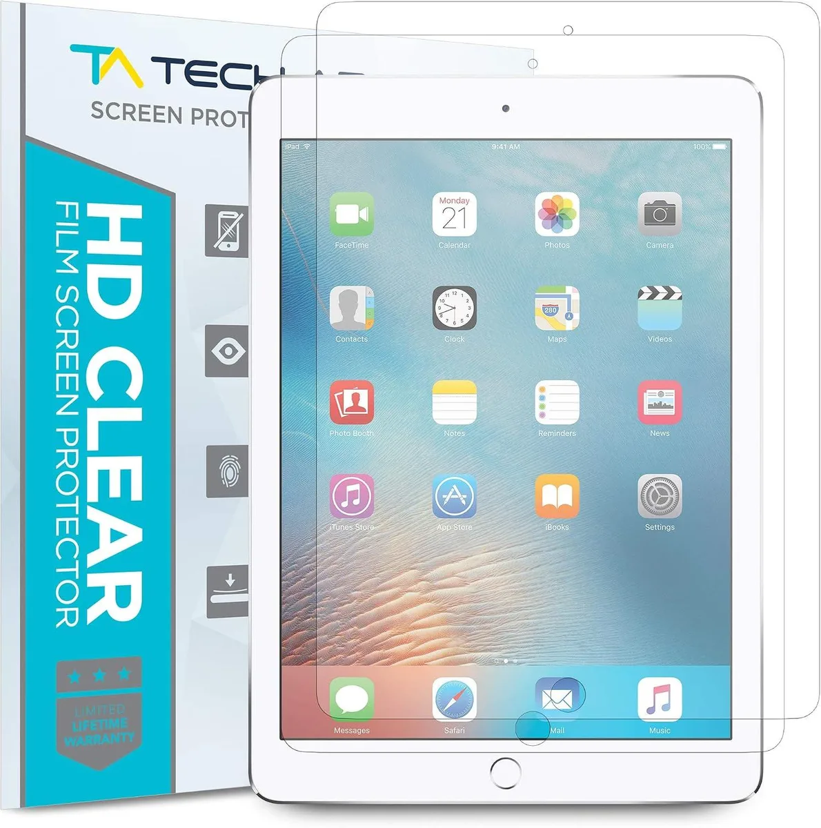 Leelbox Leelbox Matte Anti-Glare Screen Protector iPad Mini 4 2015 Mini 5 2019 Pack of 3 accessory — product photo