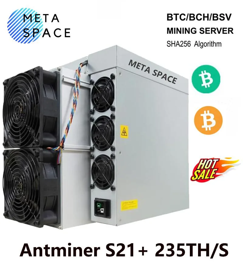 AFRNDK AFRNDK Antminer S21+ BCH 235TH/s 3564W mining hardware — product photo