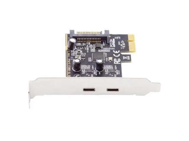 LORDWORLD LORDWORLD USB 3.1 Gen1 PCIe x1 Dual Type-C Adapter ASM1042 Low Profile — product photo