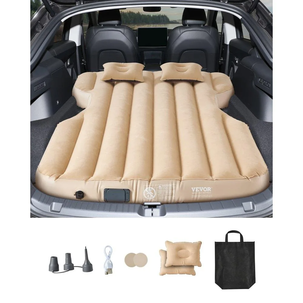 VEVOR VEVOR Car Air Mattress Tesla Model Y 2020-2024 Beige — product photo