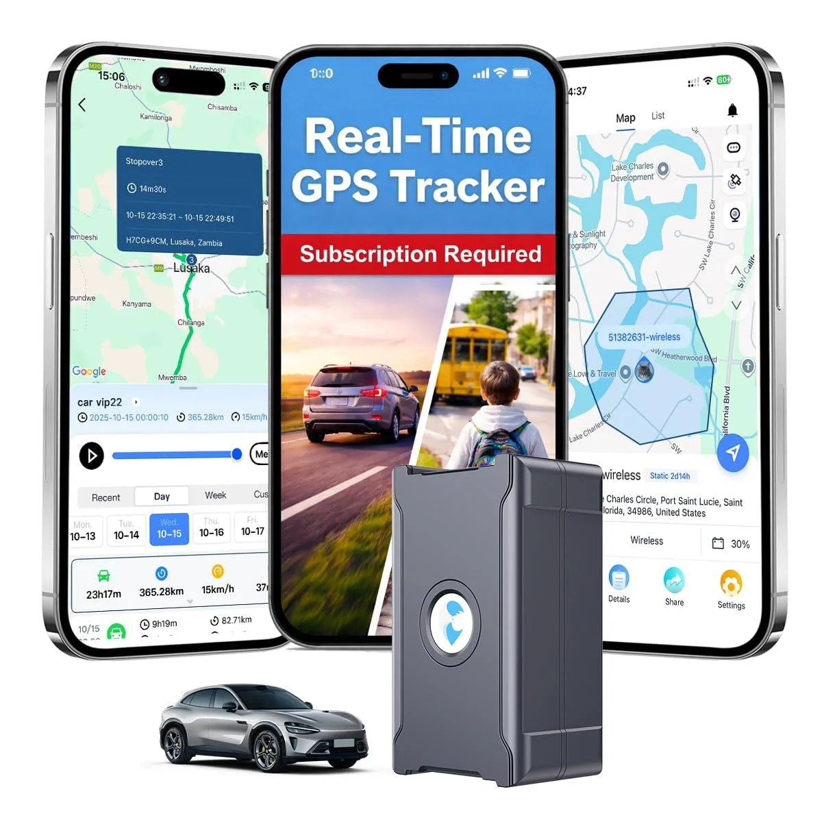  LOWRANCE GPS Tracker 6000mAh 90 Days 10S Update — product photo