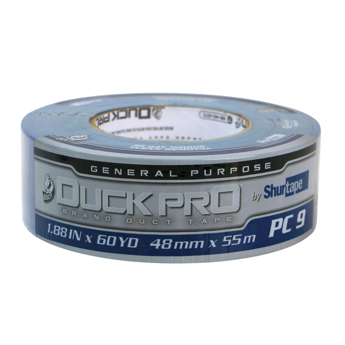 SHURTAPE TECHNOLOGIES, INC. SHURTAPE TECHNOLOGIES, INC. PC-9C Duck Pro Cloth Duct Tape Blue 48mm x 60 yds — product photo