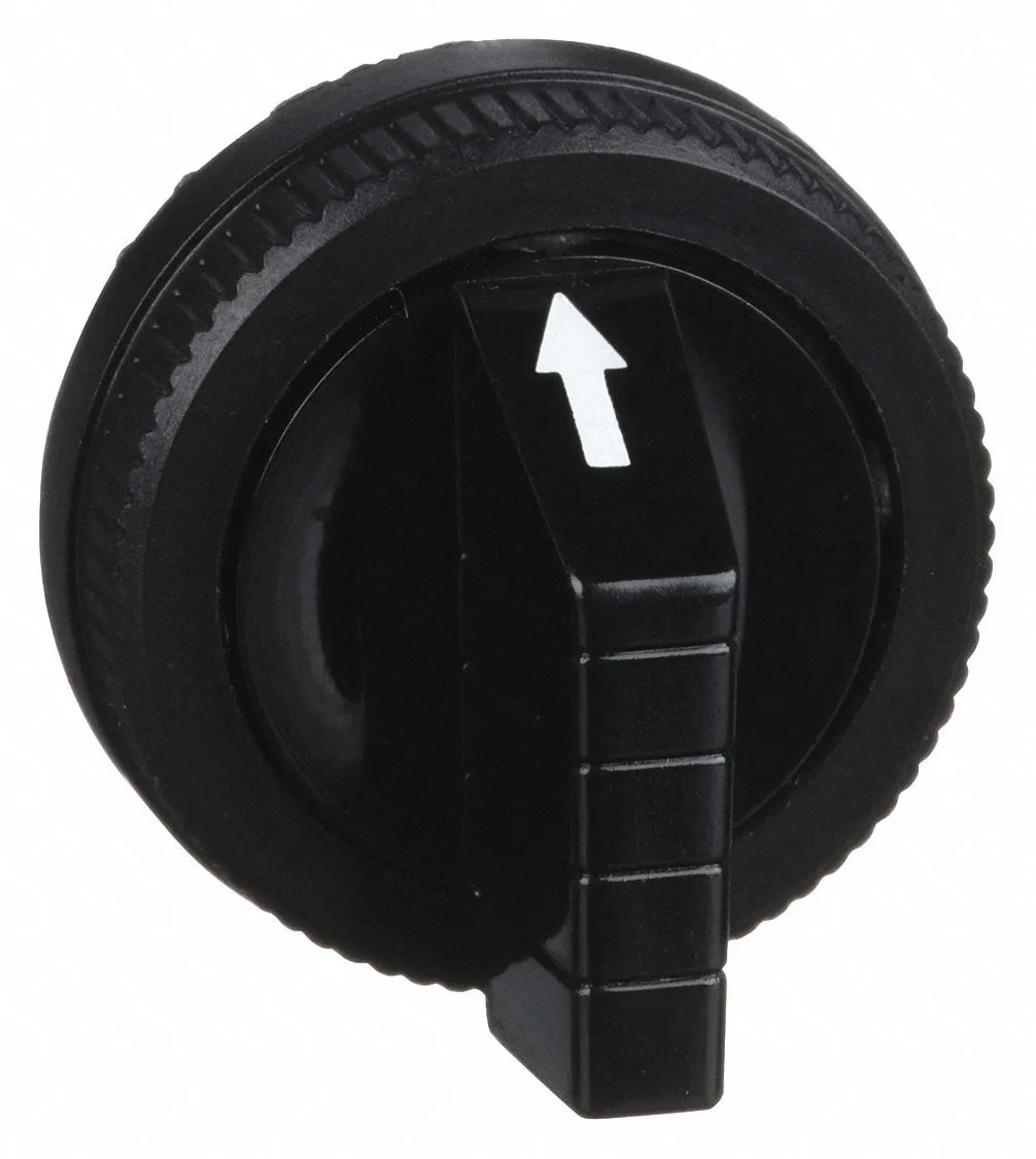 Schneider Electric Schneider Electric 9001B11 Selector Switch Knob 30 mm Black — product photo