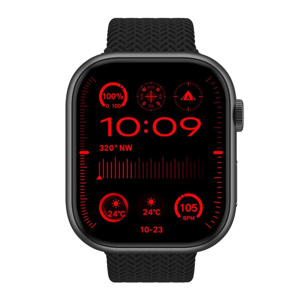 allentian allentian Hk9 Pro S9 Aloed Screen Smart Watch 44mm 180g — product photo