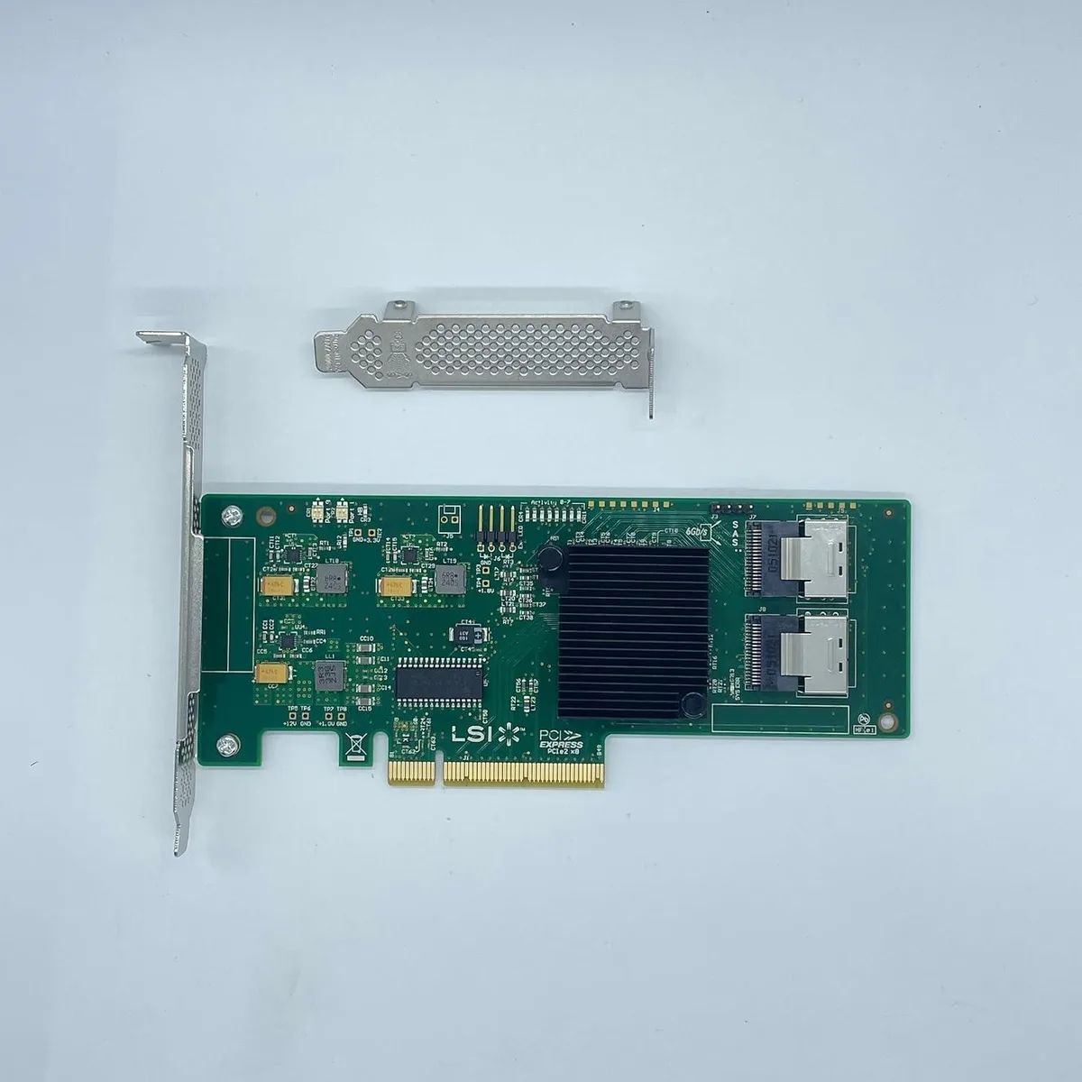 LSI LSI 9211-8i SAS2008 8-Port 6Gb/s PCI-e HBA SAS SATA RAID Controller Card — product photo