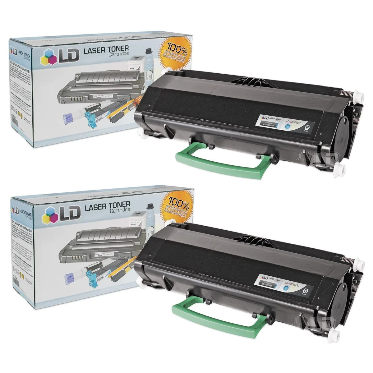 LD Products LD Products Toner Cartridge Dell 330-2650 RR700 High Yield Black 2-Pack — product photo