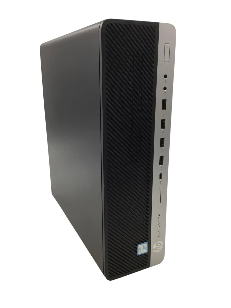 HP HP EliteDesk 800 G3 SFF i5-7500 3.40GHz 16GB 1TB DVD WiFi Windows 10 Pro desktop PC — product photo