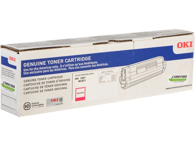 Oki Data Oki Data 44844510 Magenta Toner Cartridge 10000 Pages — product photo