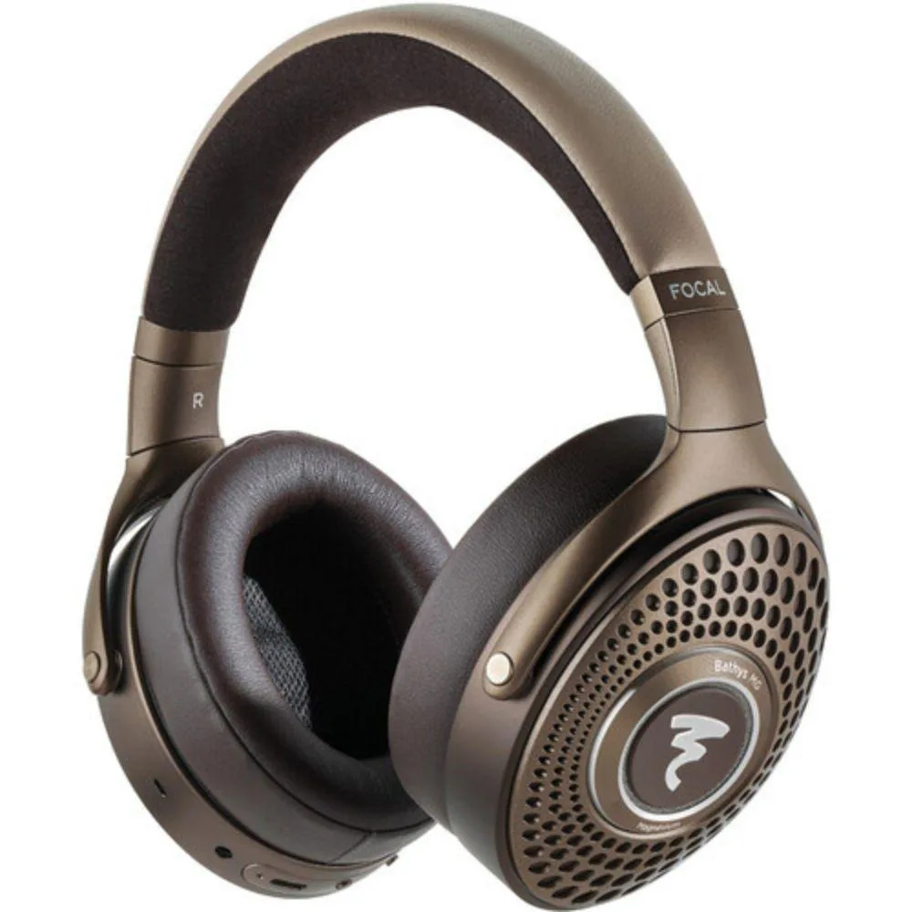 Focal Focal Bathys MG Wireless Noise-Cancelling Headphones (Chestnut) — product photo