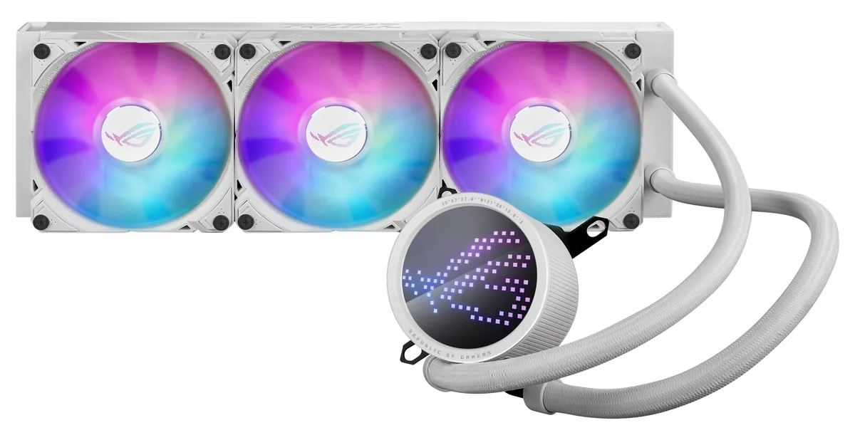ASUS ASUS ROG RYUO III 360 ARGB WHT liquid cooler — product photo