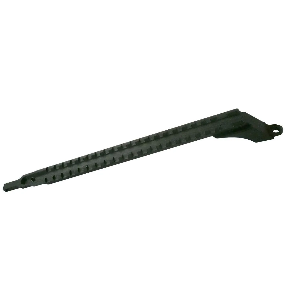 Black aluminium Picatinny scope mount for AK-47 rifle