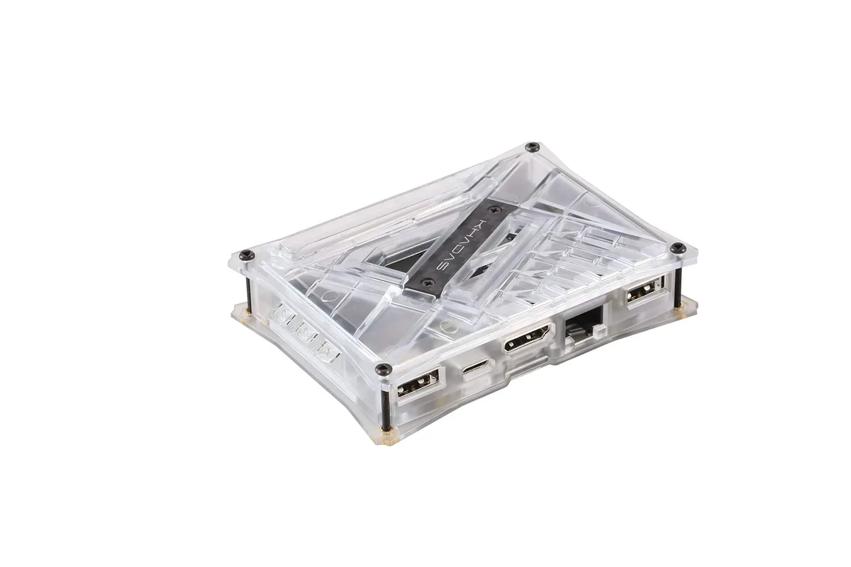 Khadas Khadas Transparent DIY Case for VIM SBCs with Iron Plate — product photo