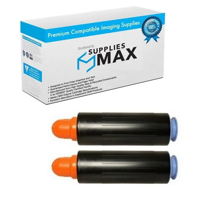 SuppliesMax SuppliesMax GPR-37 Black Toner Cartridge 2 Pack 70000 Pages — product photo