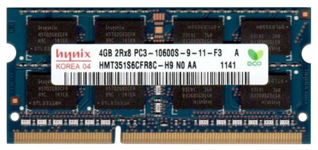 SK hynix SK hynix HMT351S6CFR8C-H9 4GB DDR3 1333 laptop RAM — product photo