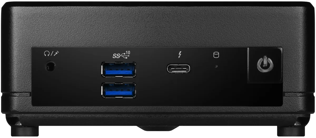 MSI MSI Cubi 5 12M-016BUS barebone mini PC, Intel Core i7-1255U, DDR4 64GB max — product photo